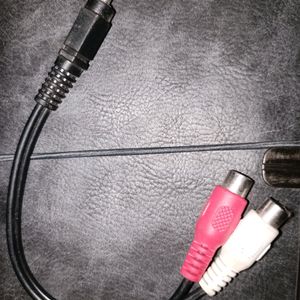 3.5mm Stereo Male to 2 RCA