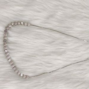 92.5 Sterling Silver Neckpiece WTH Earings