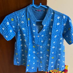 Blue Top From Pantaloons