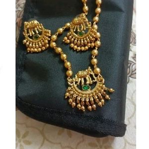 Temple Jewellery Set For Women