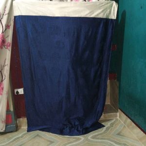 Navy Blue Curtain