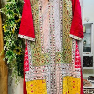 W Multi Coloured Floral Kurti