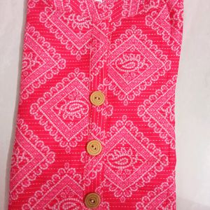 New Ajrak Print Kurti