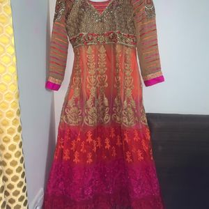 Beautiful Net Anarkali