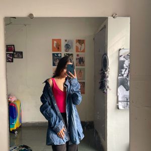 Denim Oversized Shirt