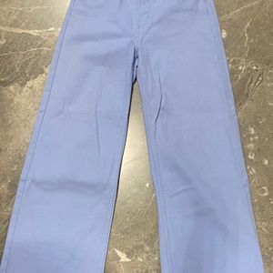 H&M Ice Blue Trousers