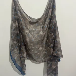 Glittery Soft Stole ( Whale )