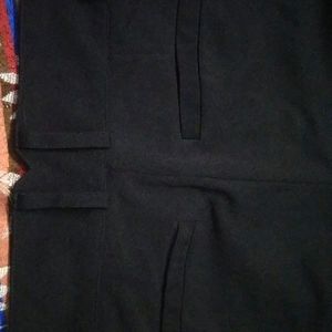 Black Flared Formal Pant