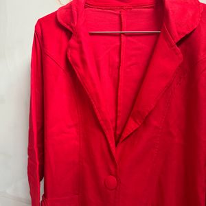 Mary Jane Red Blazer