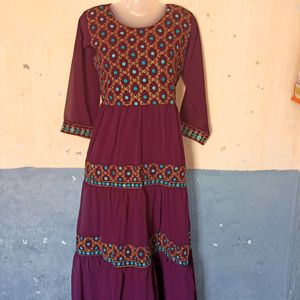 💞 Women Ethnic Wear Gown Or Dress Xl💚