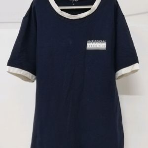 Dark Blue Tshirt For Men