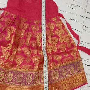 Pattu Banarasi Dress