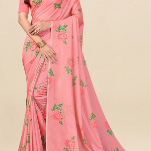 Floral Saree 🌺