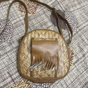 Rattan Sling Bag Women’s