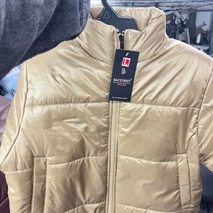 Brand new jacket for women tan colour