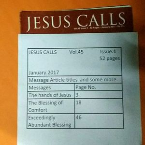 Jesus Calls - Old Magazine Copy