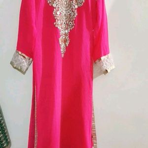 Pink Kurti For Women