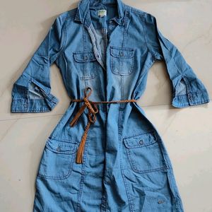 Denim Shirt Dress