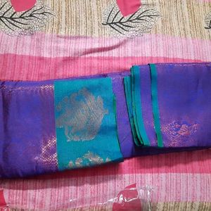 New Beautiful Banarasi Brocade Saree