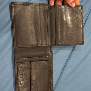 Authentic Flying Fossil Leather Wallet For Men