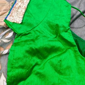 Green Colour Saree