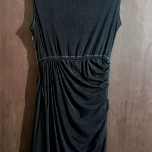 black net party gown