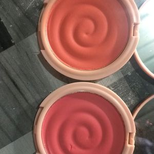 2 Blush And 1 Compact Powder