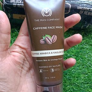 The Man Company Caffeine Face Mask