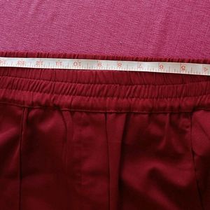 Formal Maroon Trouser