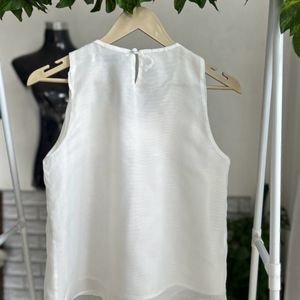 Linen Bow Blouse