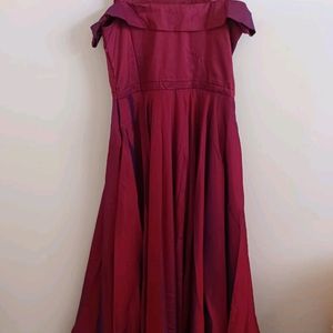 NEW SATIN MAXI GOWN