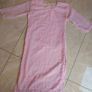 Chikenkari Kurti