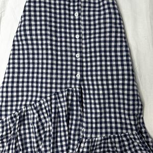 Gingham Skirt