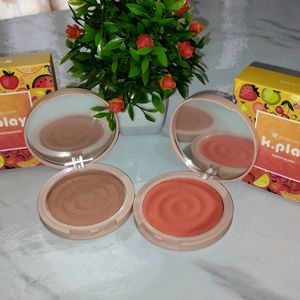 Combo Of 2 Myglamm K.Play Blush & Highlighter