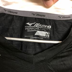 Mizuno Black Long Sleeve T Shirt