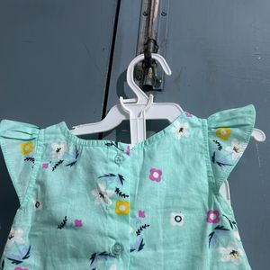 Baby Frock With Beautiful Butterfly’s