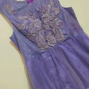 Purple 💜 Party Wear Dress 34 Bust