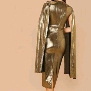 Shein Metallic Dress