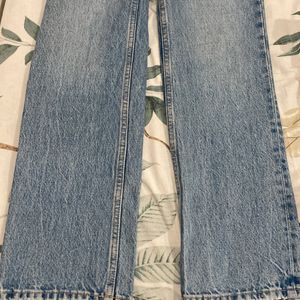 Straight Leg High Waisted Jeans