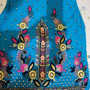 Hand Work Embroidery Punjabi Suit