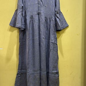 Avaasa Lavender Kurta Size L