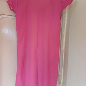 Work Kurta (Pink)