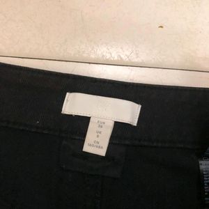 H&M Black Mom High Waisted Jeans