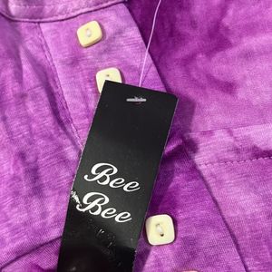 Tye Dye Purple Top 38-42