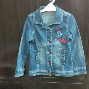 Denim Jacket For Girl 6 to 8 Year