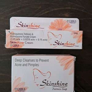 Combo Offer❗️Skinshine 2Soap + 2Cream