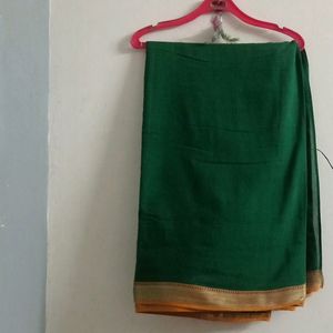 Green Saree