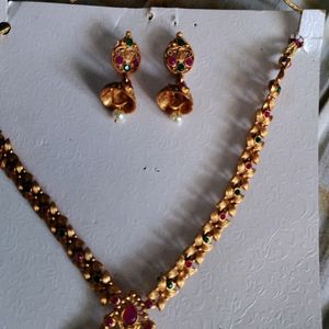 Necklace With Earings