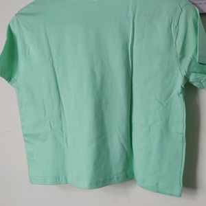 Mint Crop Tshirt