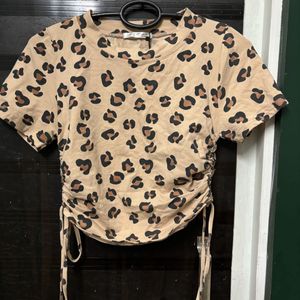 Brand New Animal Print Top